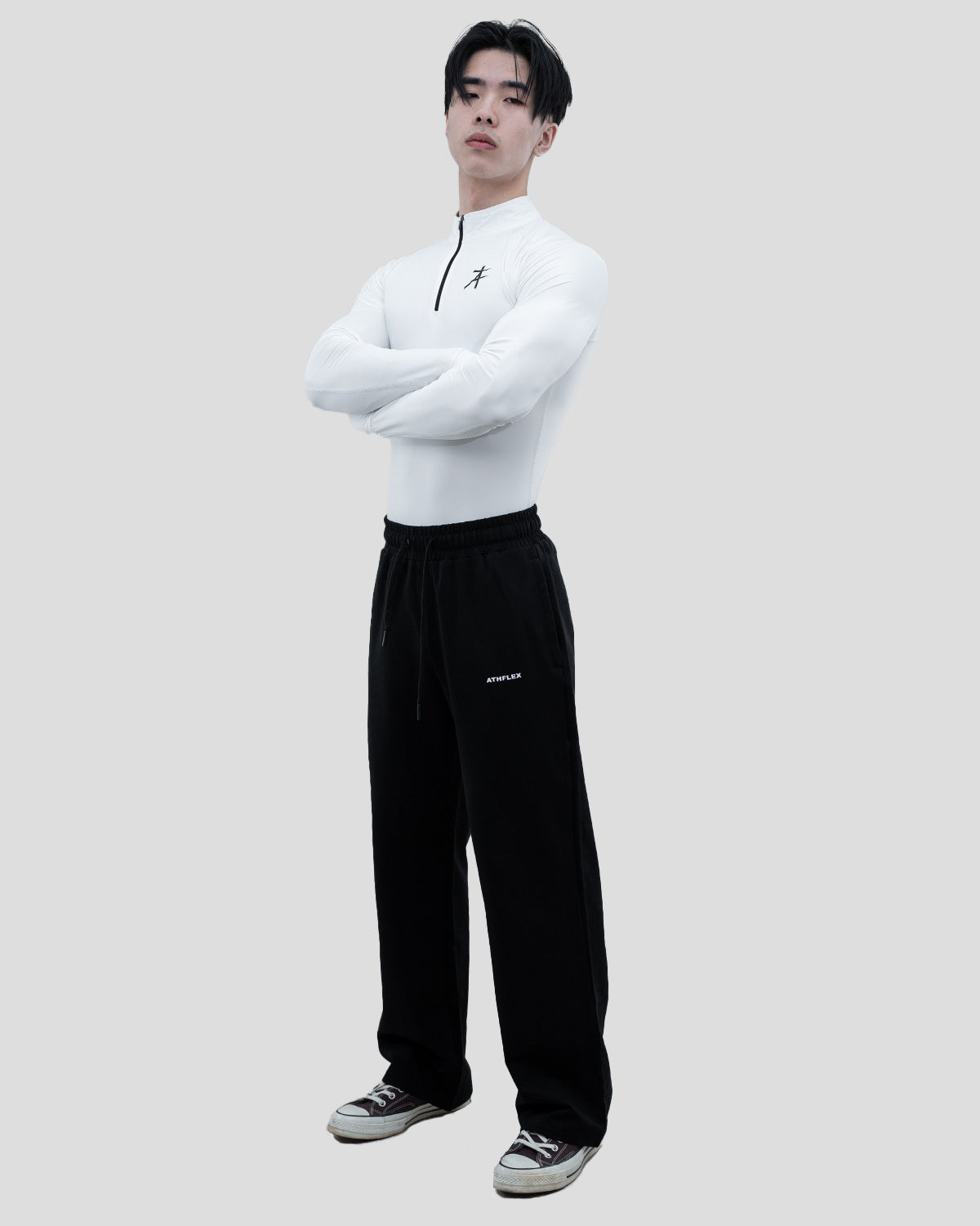 Hustle High Neck Pullover
