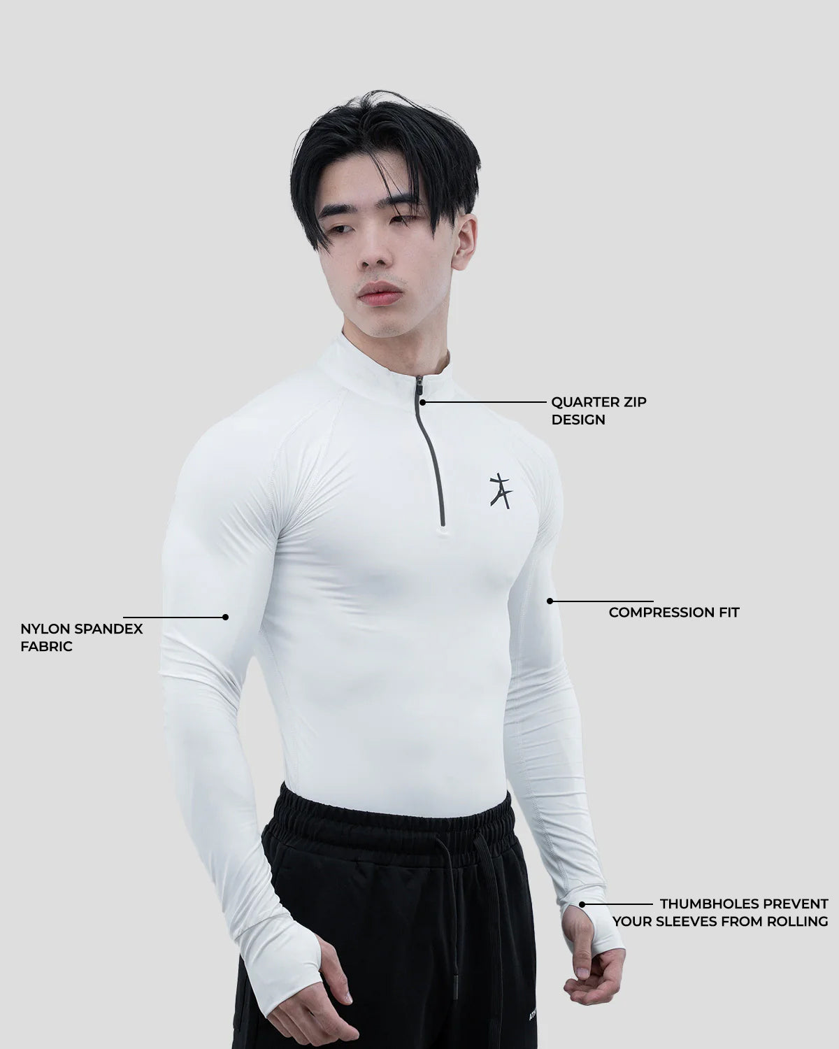 Hustle High Neck Pullover