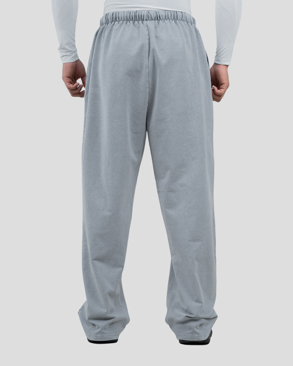 Acid wash baggy pants